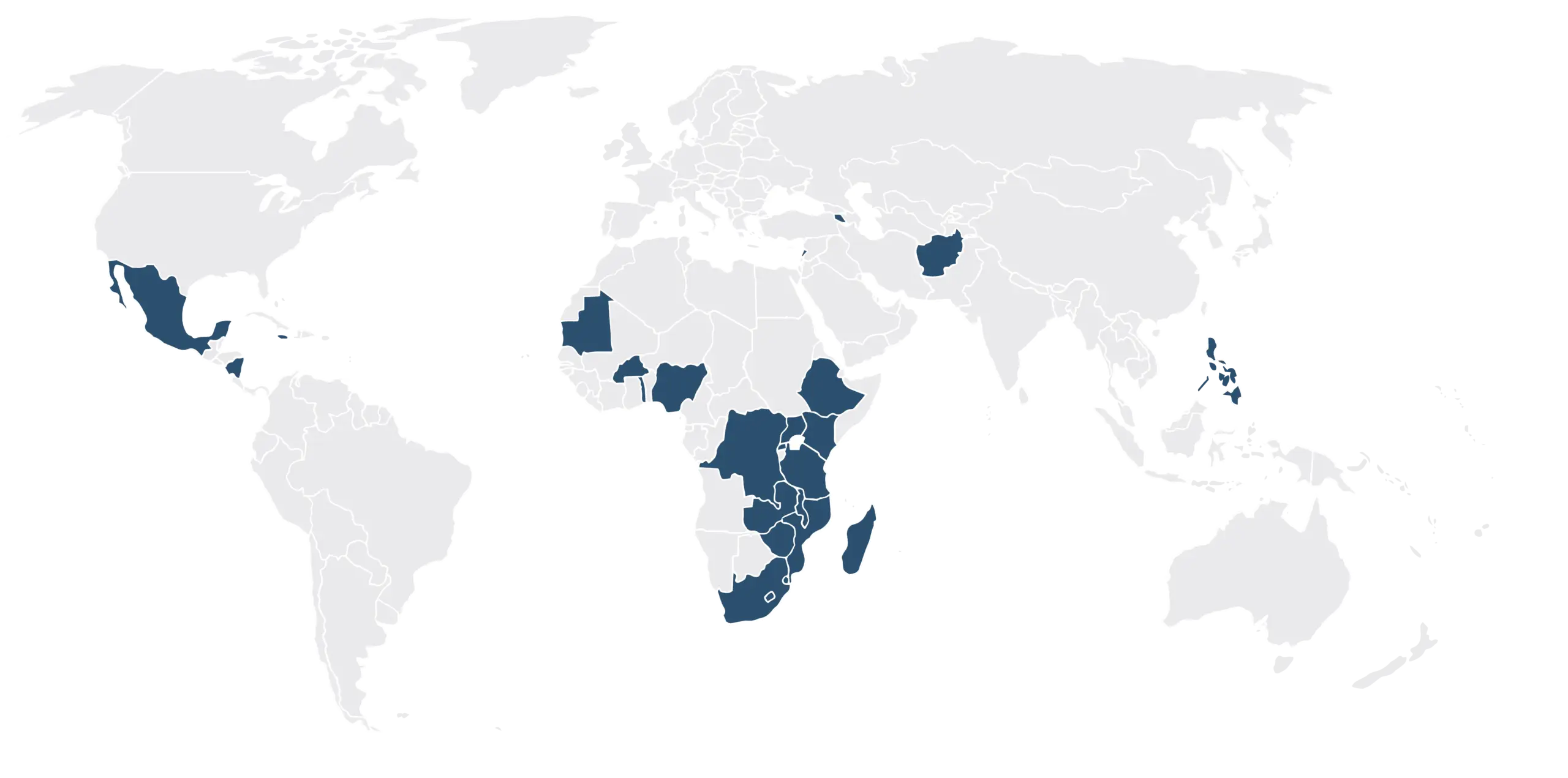 impact - countries where STEP and PI have been implemented